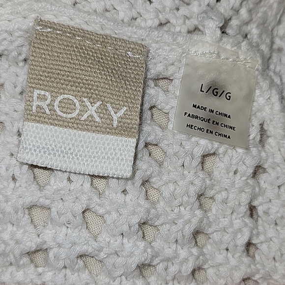 Roxy Crochet cotton tank sweater top - Picture 3 of 6